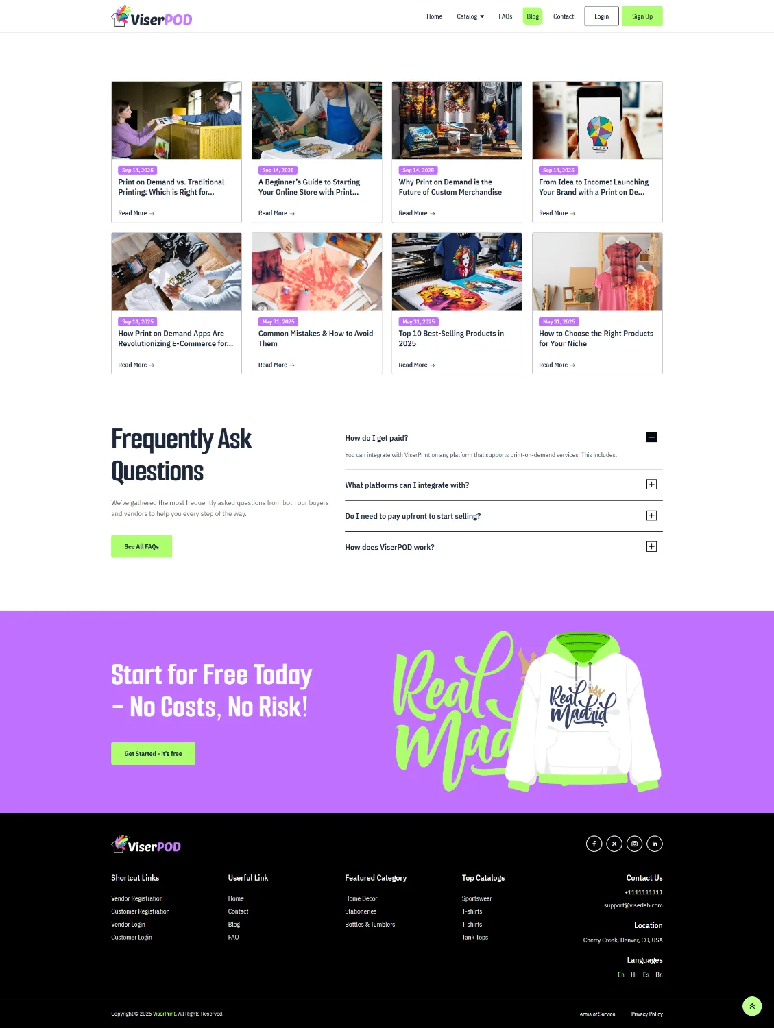 ViserPOD - Print On Demand POD Marketplace source code screenshot 8