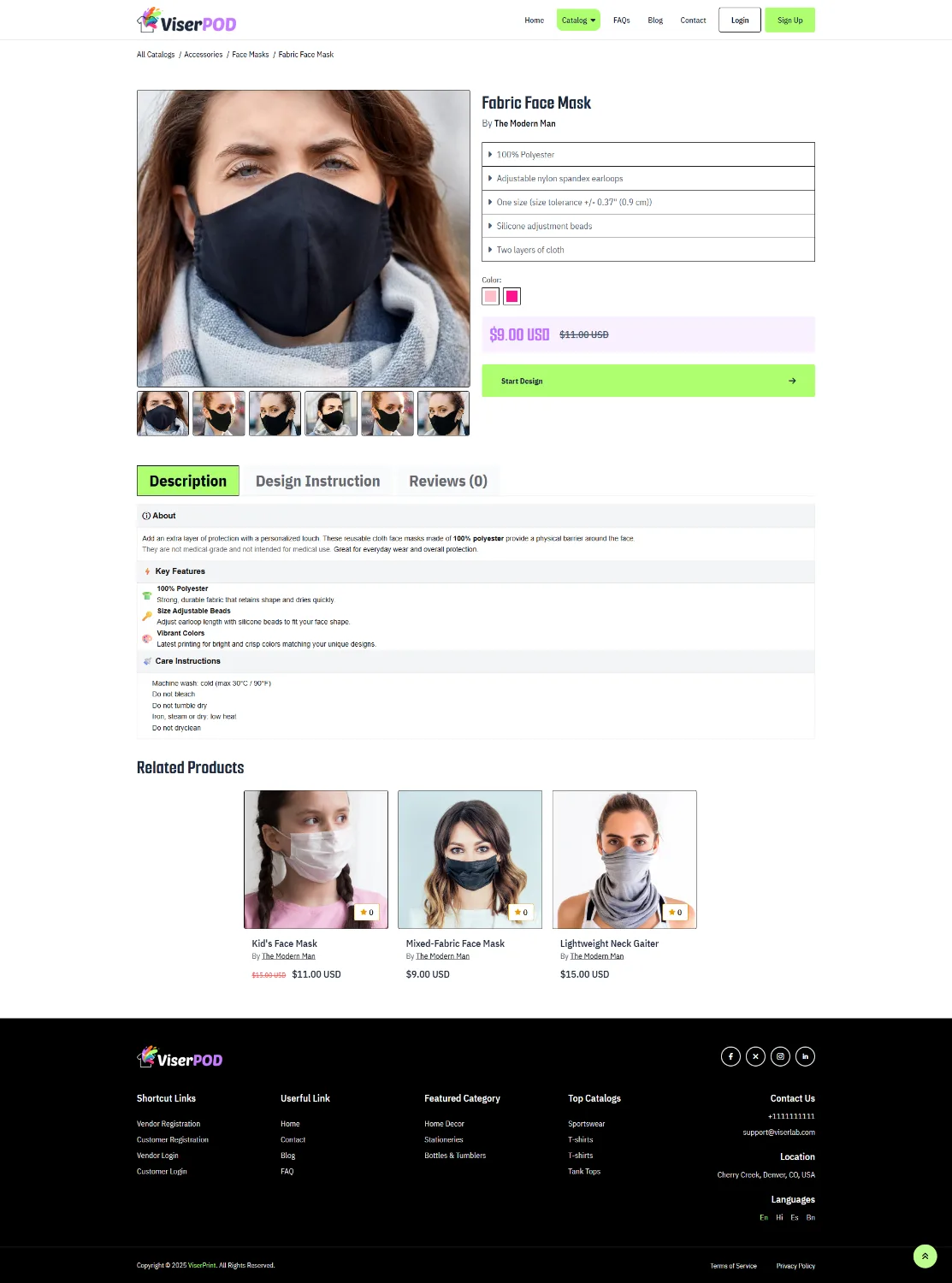 ViserPOD - Print On Demand POD Marketplace source code screenshot 11