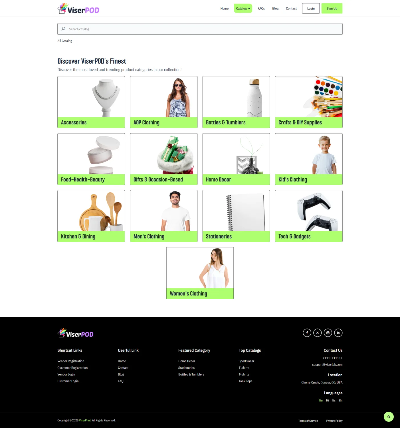 ViserPOD - Print On Demand POD Marketplace source code screenshot 14