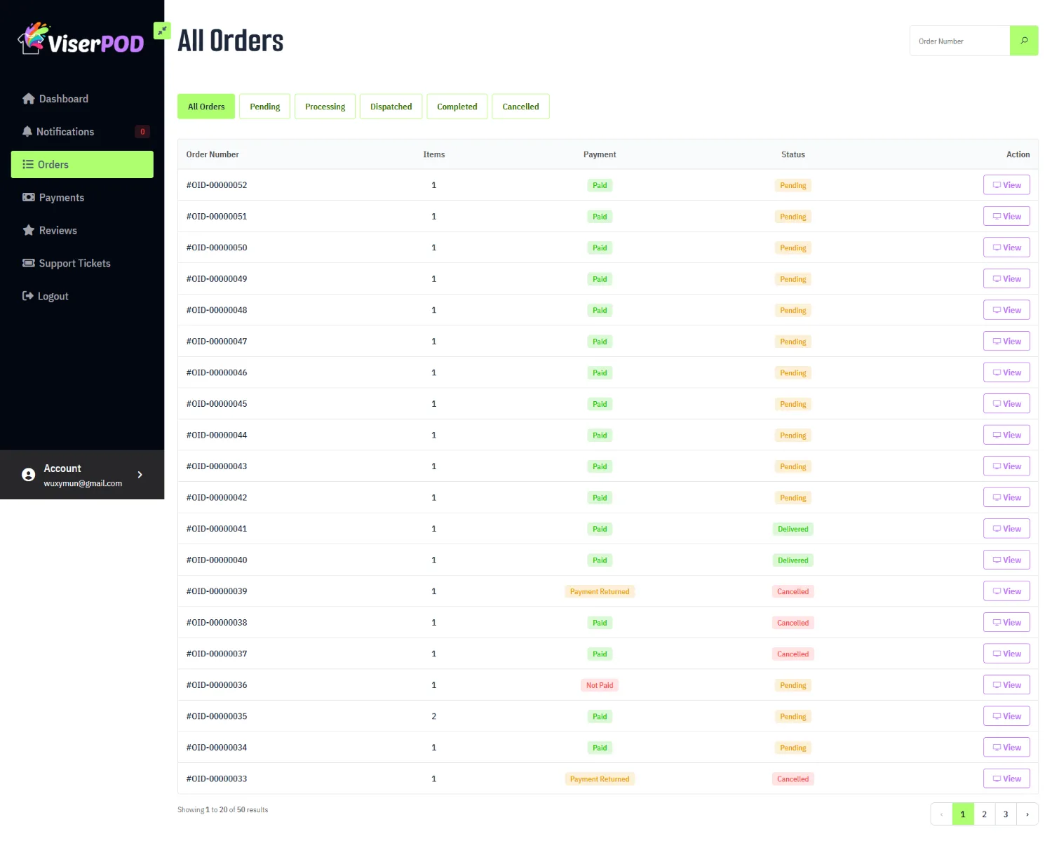ViserPOD - Print On Demand POD Marketplace source code screenshot 2