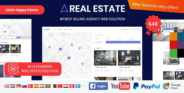 Real Estate Agency Portal source code preview
