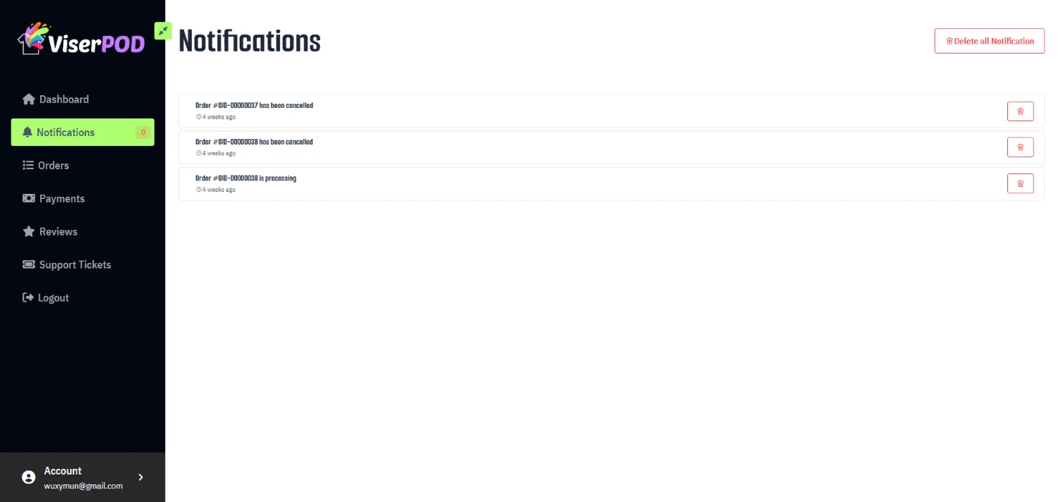 ViserPOD - Print On Demand POD Marketplace source code screenshot 3