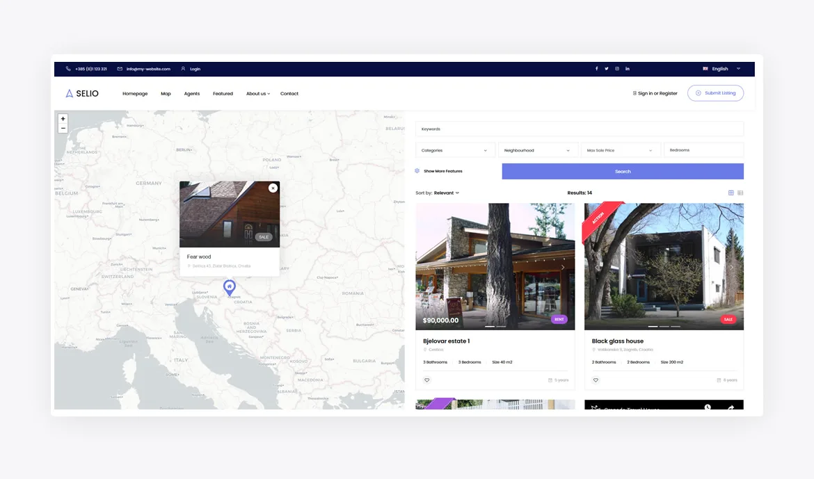 Real Estate Agency Portal source code screenshot 8