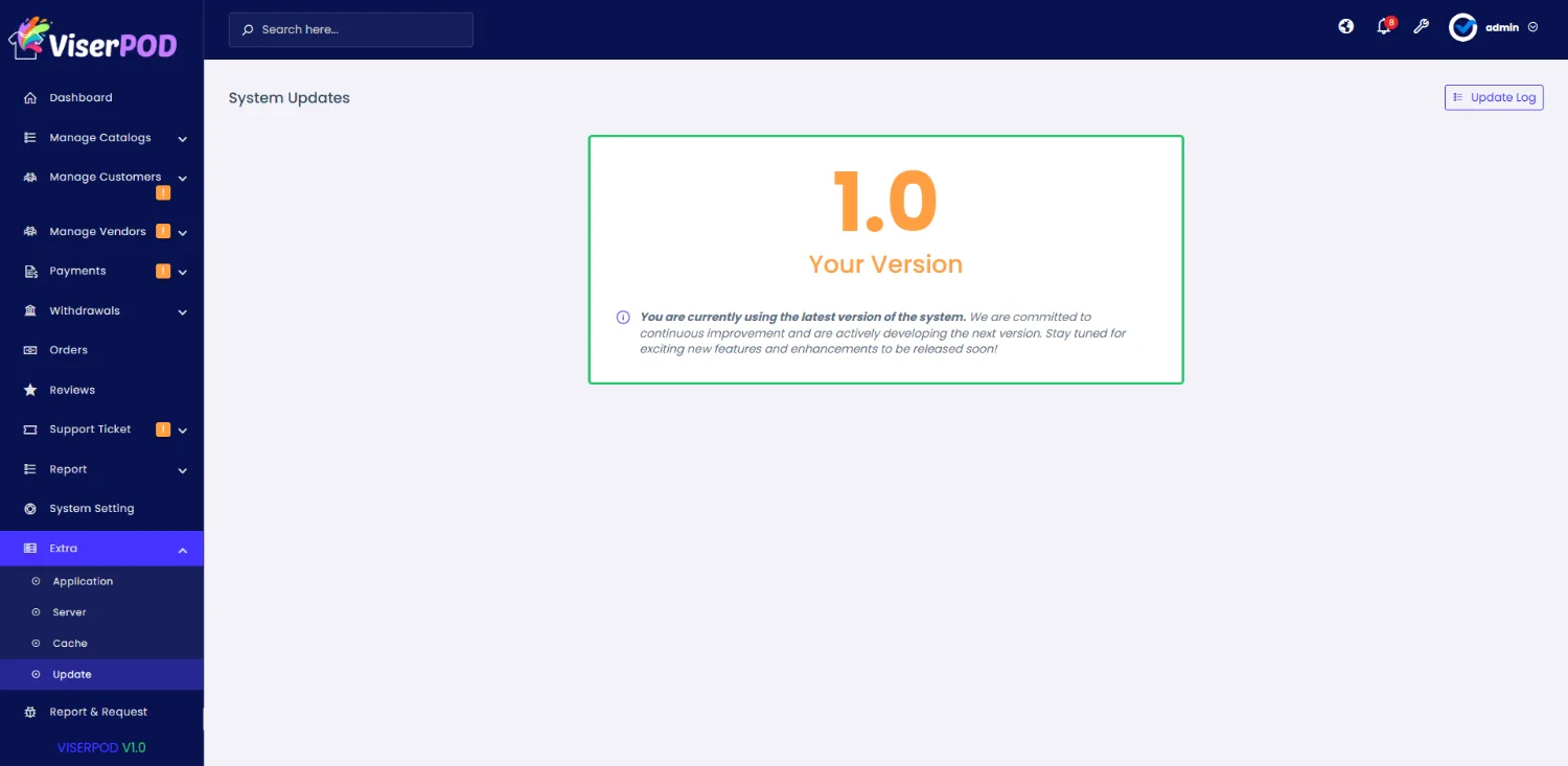 ViserPOD - Print On Demand POD Marketplace source code screenshot 6