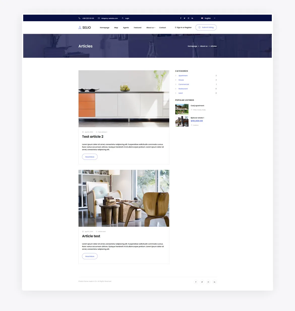 Real Estate Agency Portal source code screenshot 6