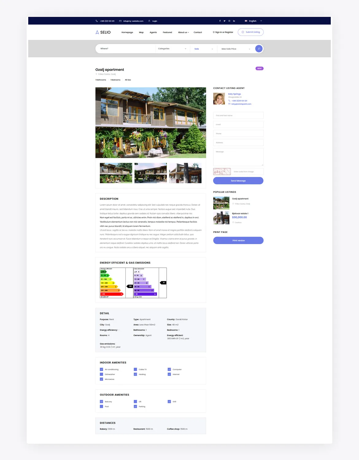 Real Estate Agency Portal source code screenshot 7